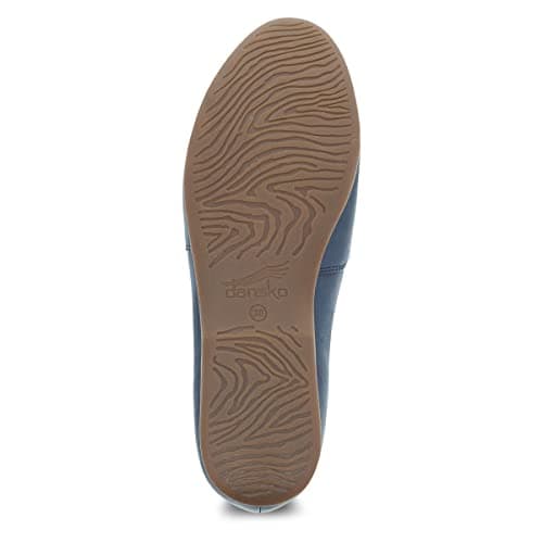 Dansko Larisa Slip-On Flats for Women – Comfotable Flat Shoes with Arch Support – Versatile Casual to Dressy Footwear – Lightweight Rubber Outsole Navy Flats 9.5-10 M US thumbnail 3