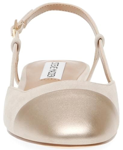 Steve Madden Women's Belinda Flat, Dusty Gold, 8.5 M US thumbnail 2