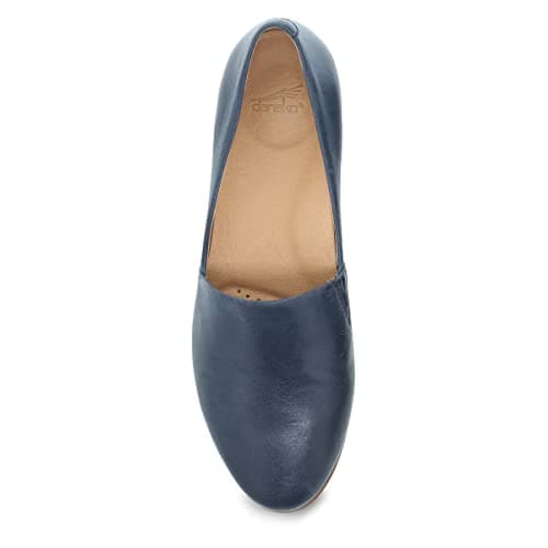 Dansko Larisa Slip-On Flats for Women – Comfotable Flat Shoes with Arch Support – Versatile Casual to Dressy Footwear – Lightweight Rubber Outsole Navy Flats 9.5-10 M US thumbnail 2