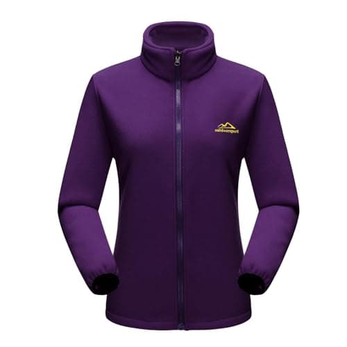 MAGCOMSEN Winter Coats for Women Waterproof Insulated Snow Jacket Fleece Lined Jacket 3 In 1 Jacket Snowboarding Jacket Dark Purple L thumbnail 3