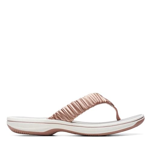 Clarks Cloudsteppers Women's Breeze Rae, Rose Gold Synthetic, 12 Medium US