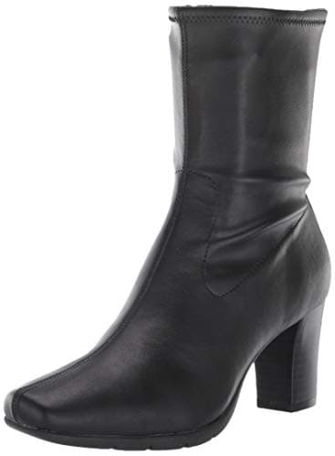 Aerosoles Women's Mid Calf Boot, Black 7.5M