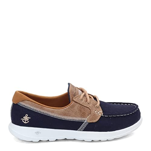Skechers Women's Go Walk Lite-15430 Boat Shoe,navy,9 M US thumbnail 3