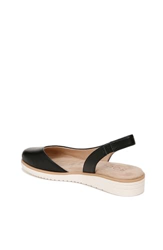 Naturalizer Soul Womens Idea-Dorsay Slingback Ballet Flats Black 8 M thumbnail 3