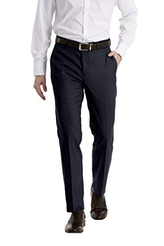 Calvin Klein Men's Slim Fit Suit Separates, Solid Navy, 29W x 29L thumbnail 3