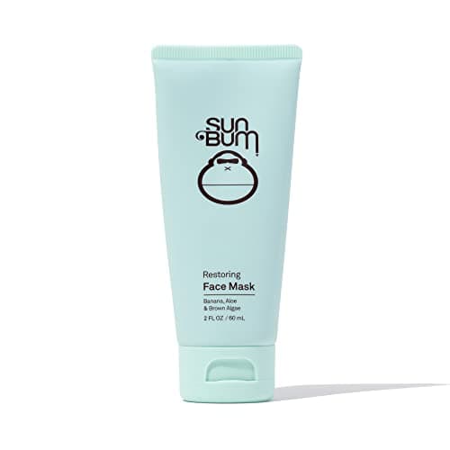 Sun Bum Skin Care Restoring Facial Mask – Vegan and Cruelty Free Formula with Cooling Aloe – 2 oz