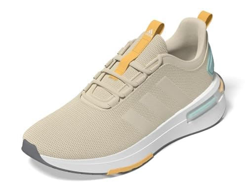 Adidas Womens Racer TR23, Wonder White/Wonder White/Semi Flash Aqua, 6