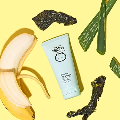 Sun Bum Skin Care Restoring Facial Mask – Vegan and Cruelty Free Formula with Cooling Aloe – 2 oz thumbnail 4