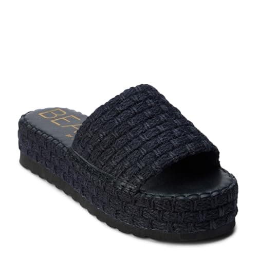 BEACH by Matisse Womens Del Mar Platform Athletic Casual Sandals – Ebony 8