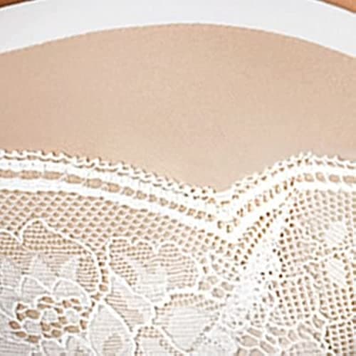 Maidenform womens Love the Lift Push Up &amp; in Demi Dm9900 Bra, White/Paris Nude Strappy Lace, 36B US thumbnail 4