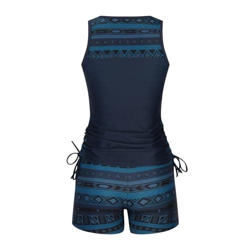 Huneny Lightning to Deals Of Today Prime,Swim Suits For Women 2024 Bathing Suit For Women Swimming Suits For Women Womens Tankini Bathing Suits Modest Swimsuits For Women Dark Blue thumbnail 2