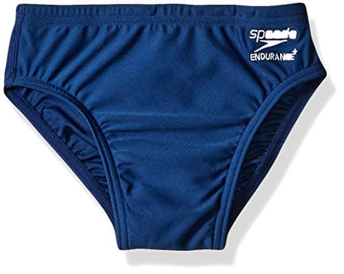 Speedo Men's Swimsuit Brief Endurance+ Solid Adult Navy