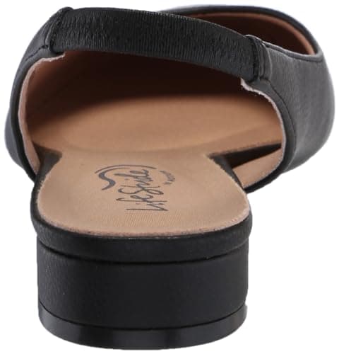 LifeStride Womens Claire Slingback Ballet Flats Black 8 W thumbnail 3