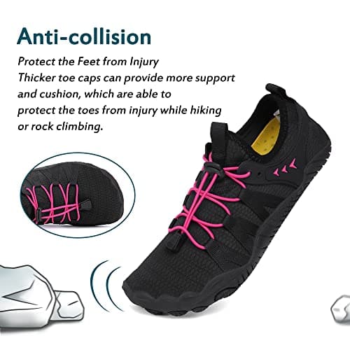 Water Shoes for Women Men Beach Shoe Women Swim Pool River Barefoot Quick Dry Slip-on for Pool Beach Surf Water Park Yoga thumbnail 3