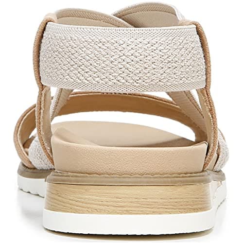 Dr. Scholl's Shoes Women's Islander Strappy Flat Sandal,Tawny Birch Microfiber,7.5 thumbnail 3