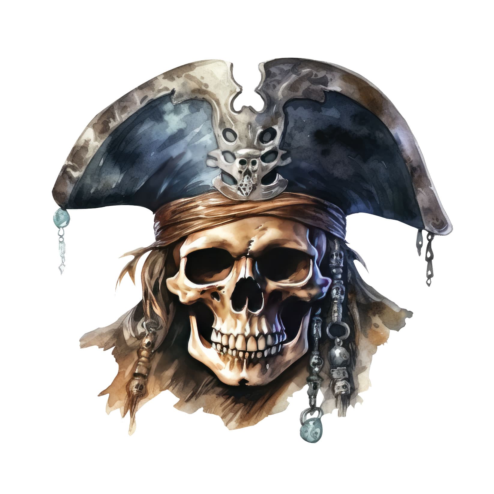 Transfert DTF – Le pirate – 2 formats disponibles