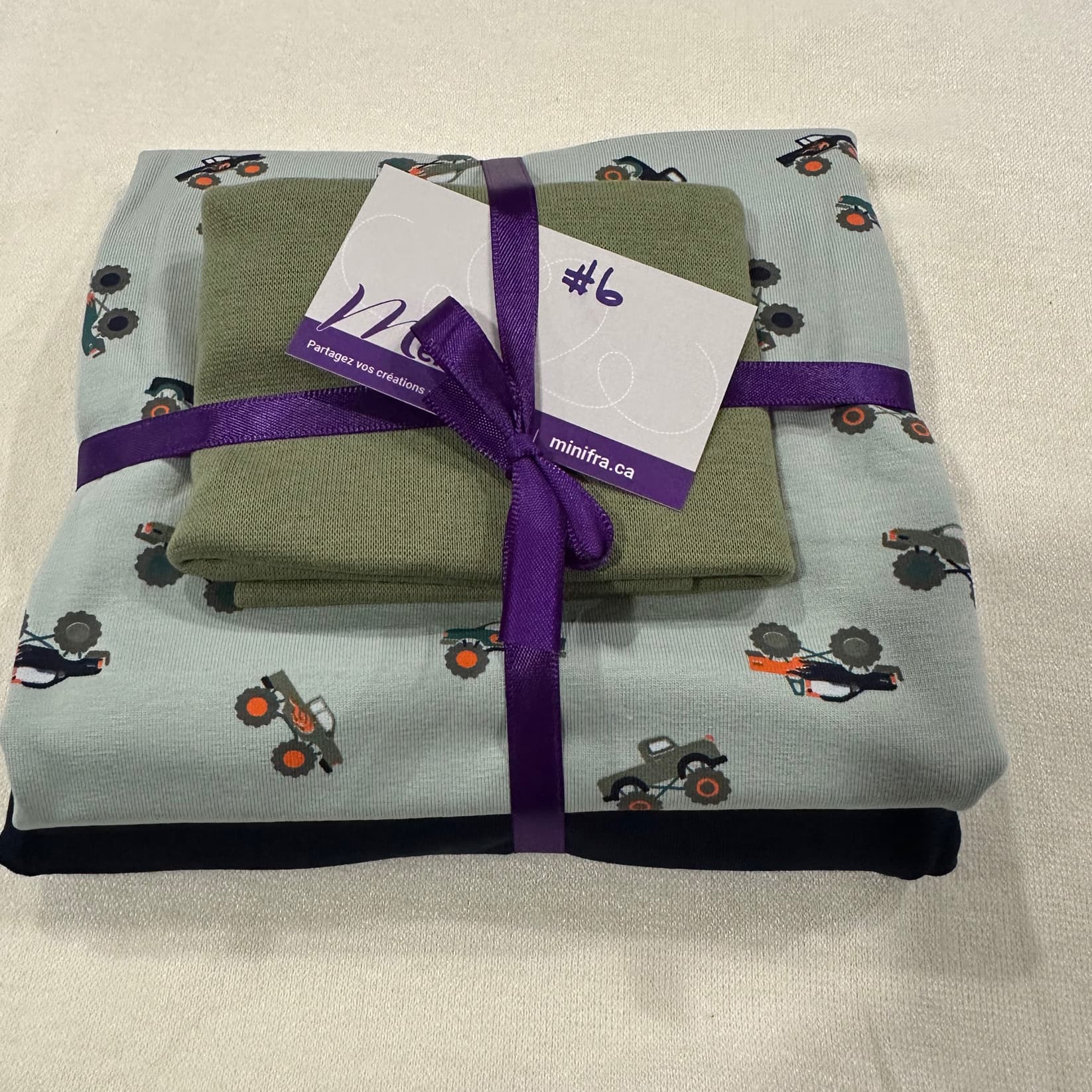 Mini ensemble 6 – jersey et bord côte
