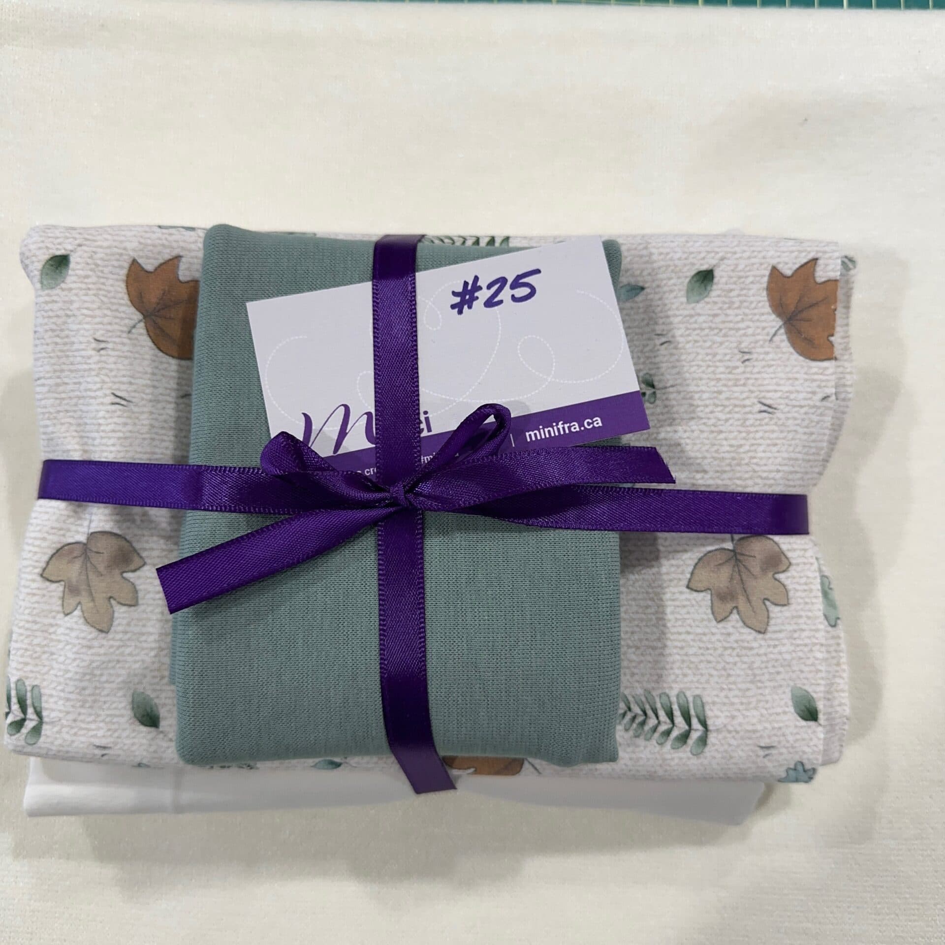 Mini ensemble 25 – jersey et bord côte