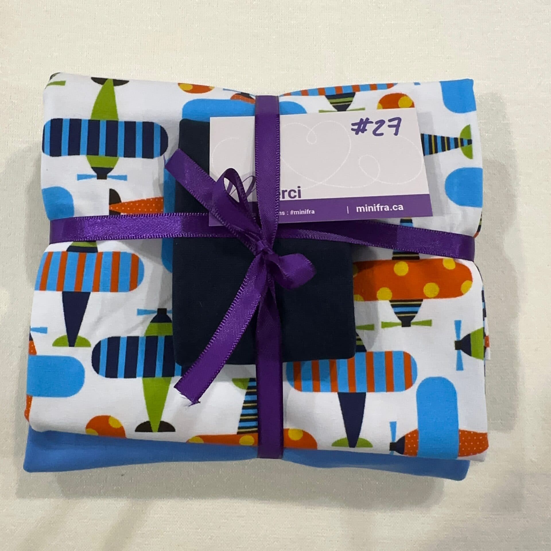 Mini ensemble 27 – jersey et bord côte