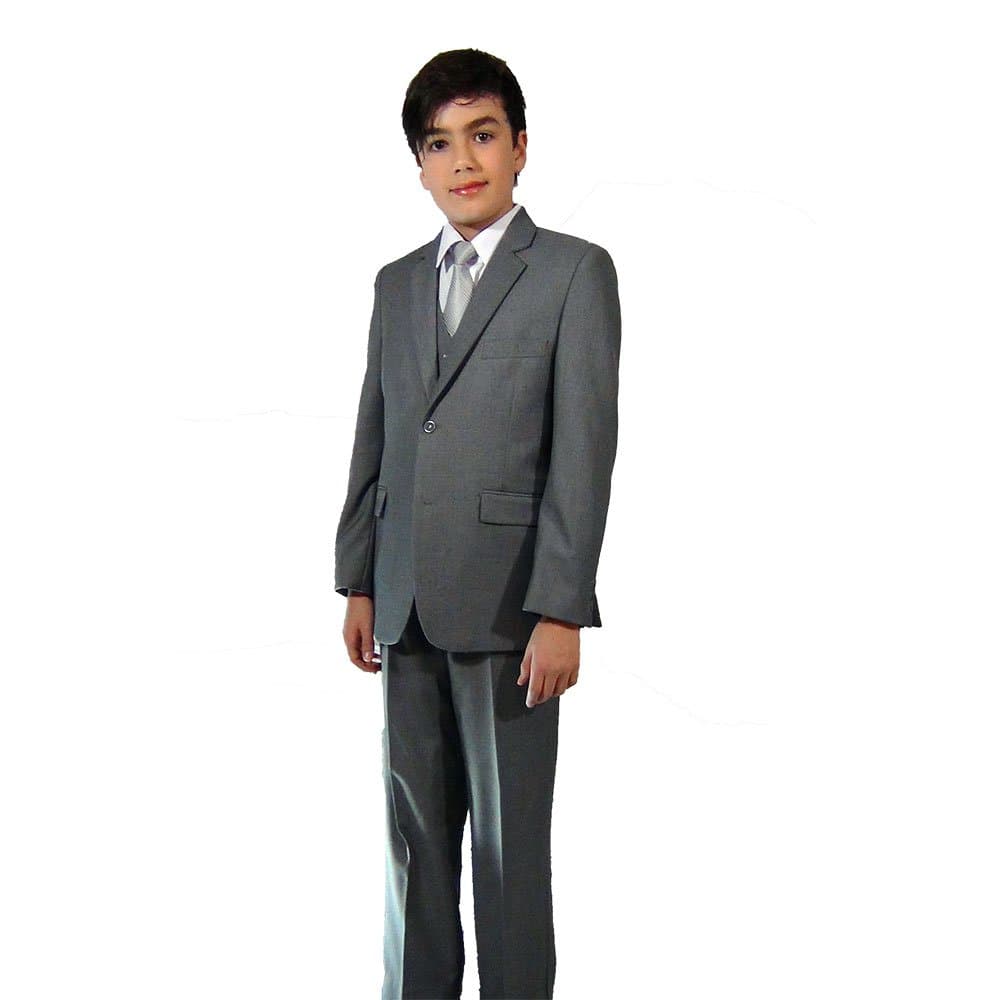 Giovanni Testi 5 Pc Kids Suit Gray