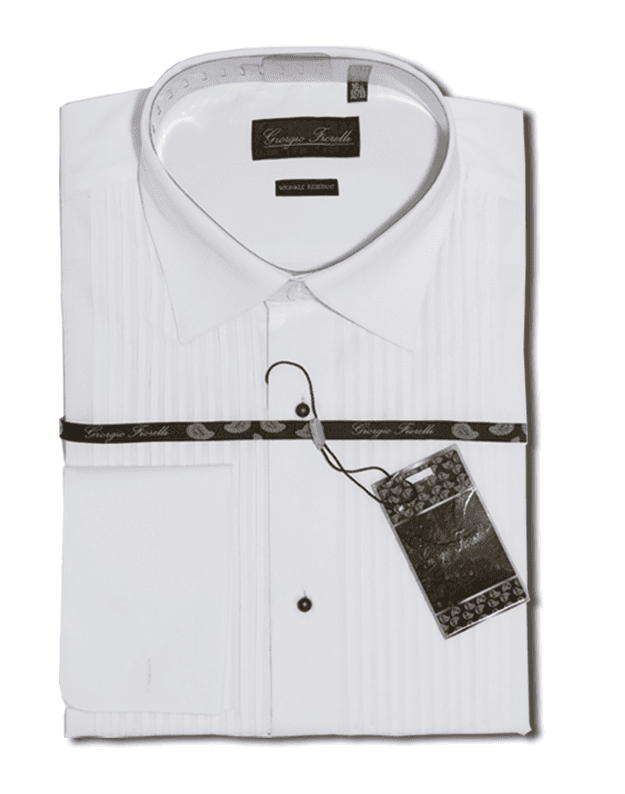 Giorgio Fiorelli White Lay-down French Cuff Shirt thumbnail 2