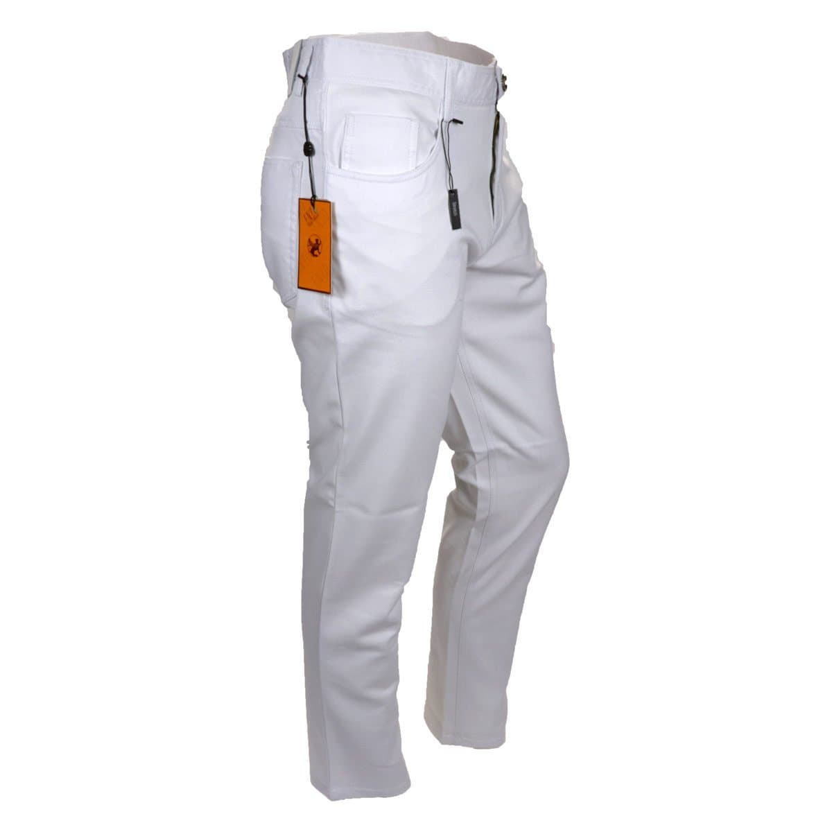 Enzo White Denim Jeans Albert-5