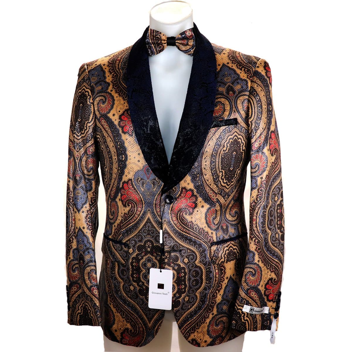 Giovanni Testi-2 Tan Navy Sports jacket 38R & 40R