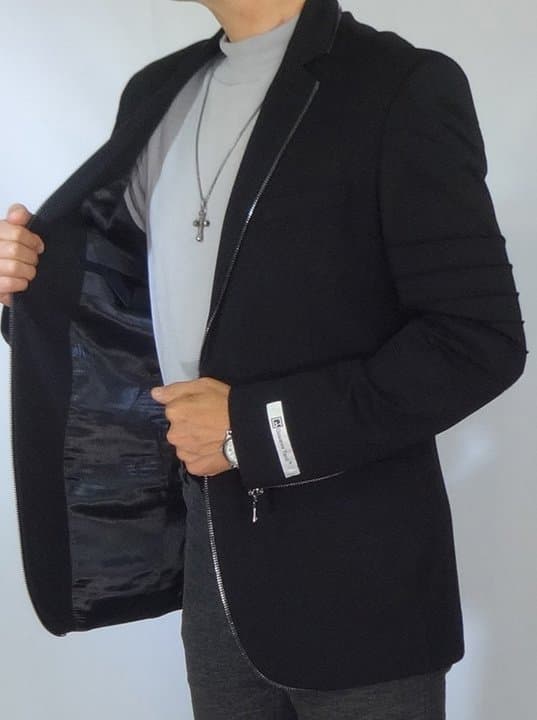 BRX-3 Cacual Black Jacket thumbnail 3