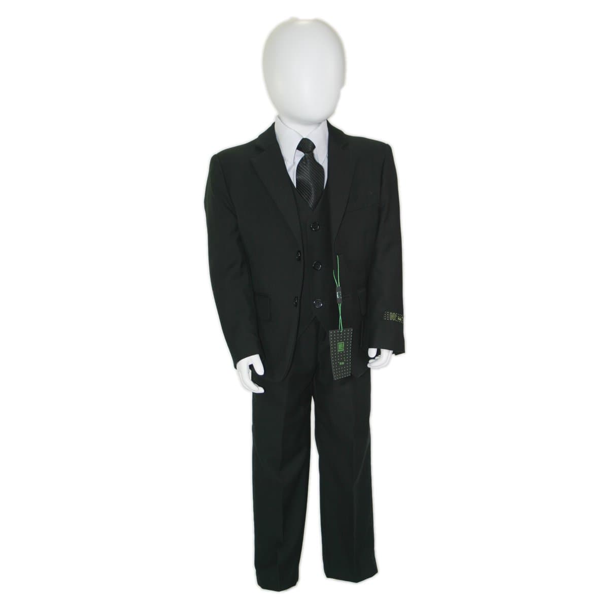 Giovanni Testi Black Kids 5-Piece Suit thumbnail 2