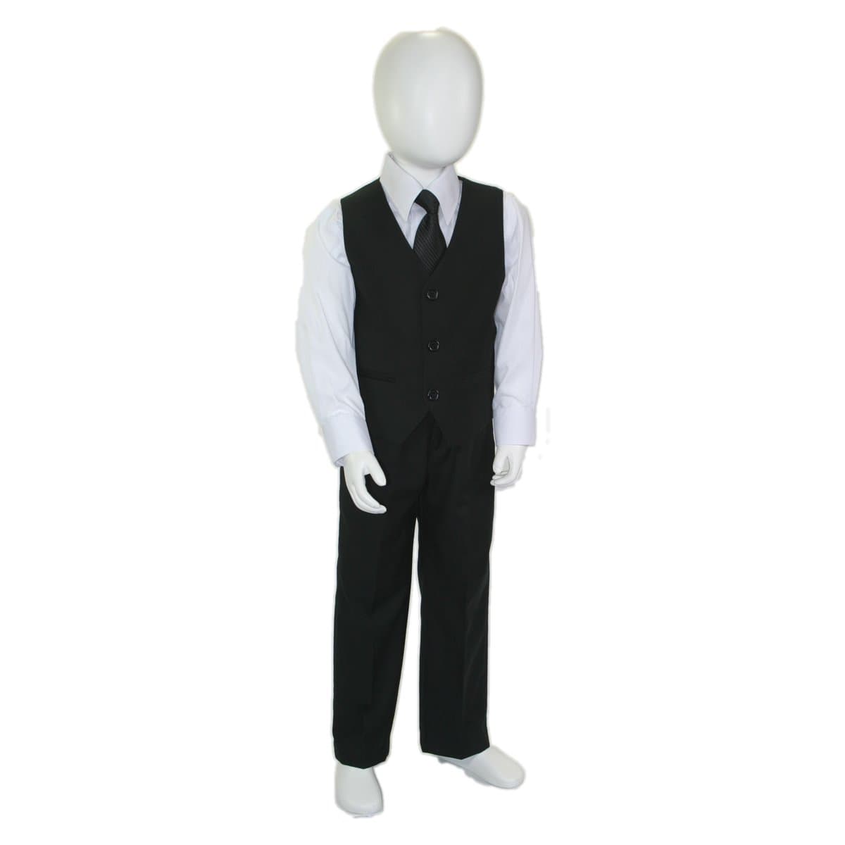 Giovanni Testi Black Kids 5-Piece Suit thumbnail 4