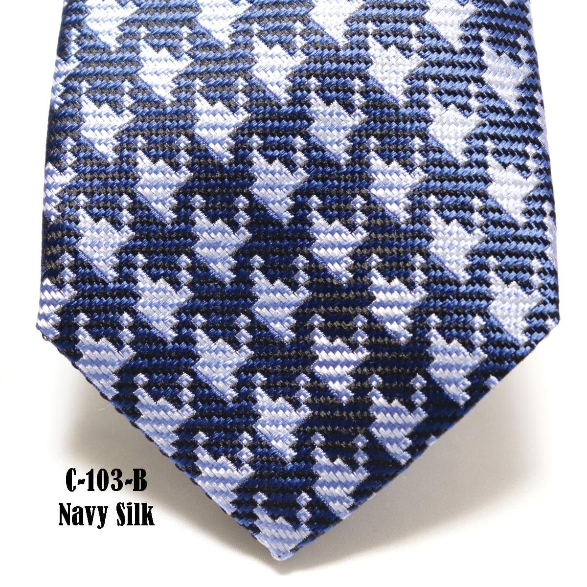 Teardrop Medallion Made in Italy Silk Necktie thumbnail 3