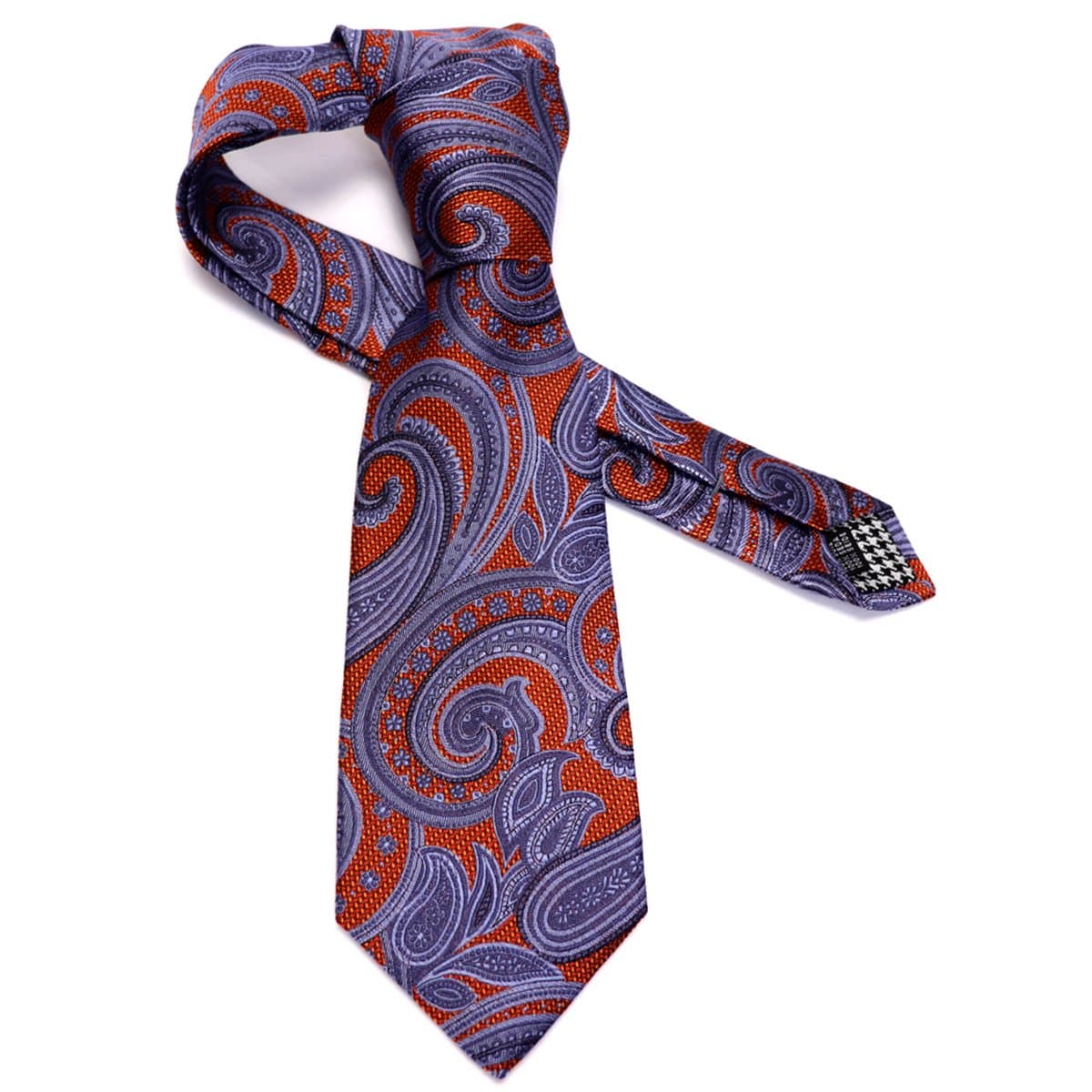 Mediterranean Paisley Italian Silk Tie