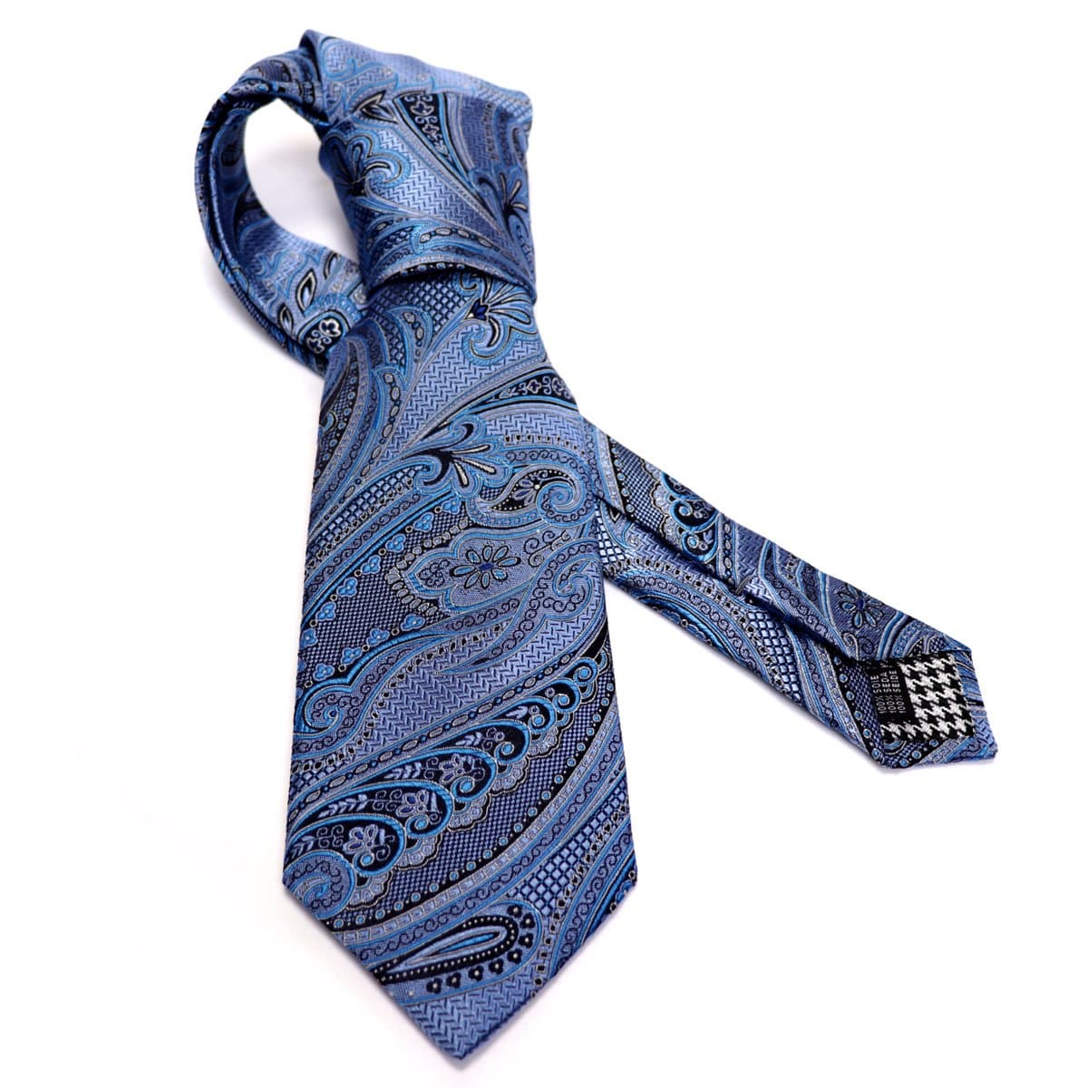Abstract Concept Paisley Silk Italian NeckTie