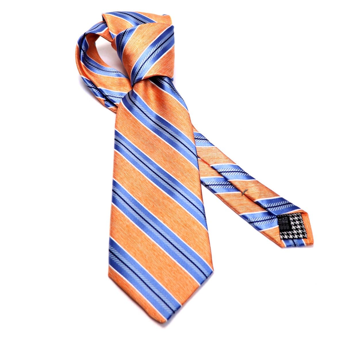 Mix Color Stripe Silk Made in Italy Necktie
