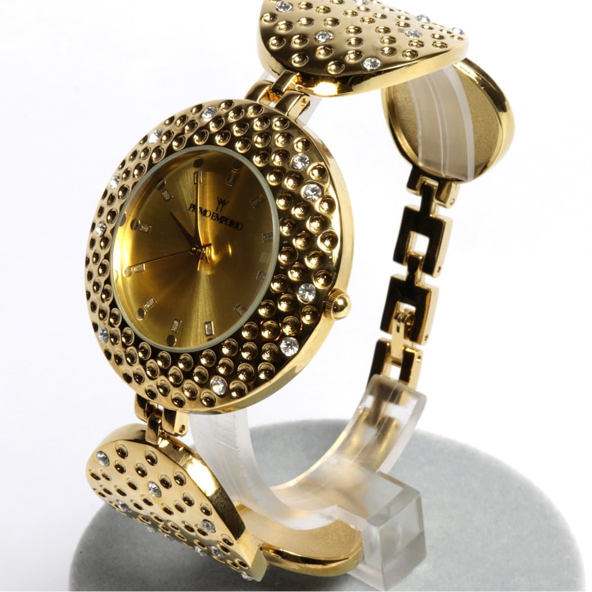 Primo Emporio Gold-ORO Bangle cuff Watch