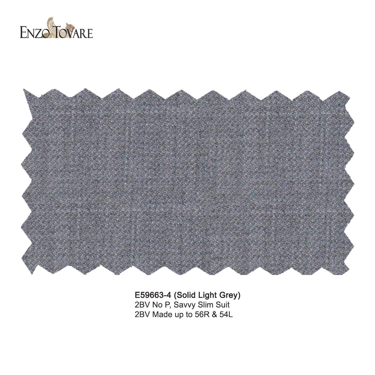 Enzo Solid L Grey Super Wool SOLD-OUT thumbnail 2