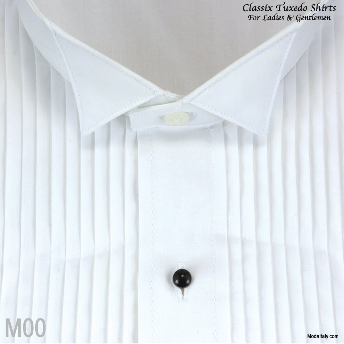 SOLD-OUT Wing Collar Tuxedo Shirts 1/4″ Pleat 5 Colors thumbnail 3