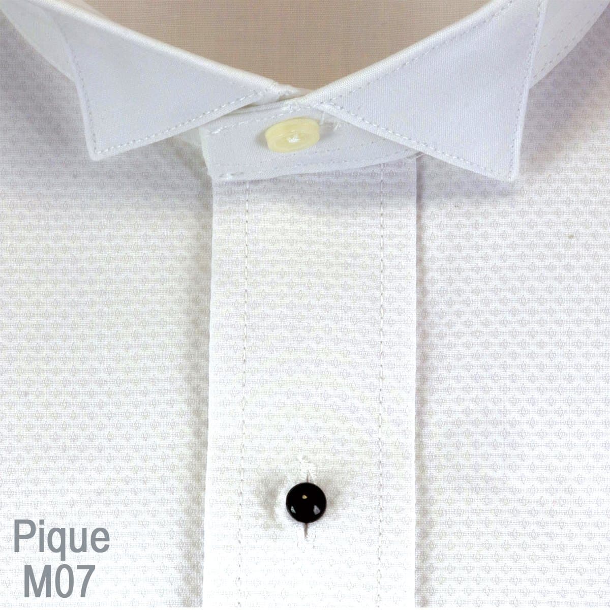 SOLD-OUT Wing Collar Pique Fabric Tuxedo Shirt thumbnail 4