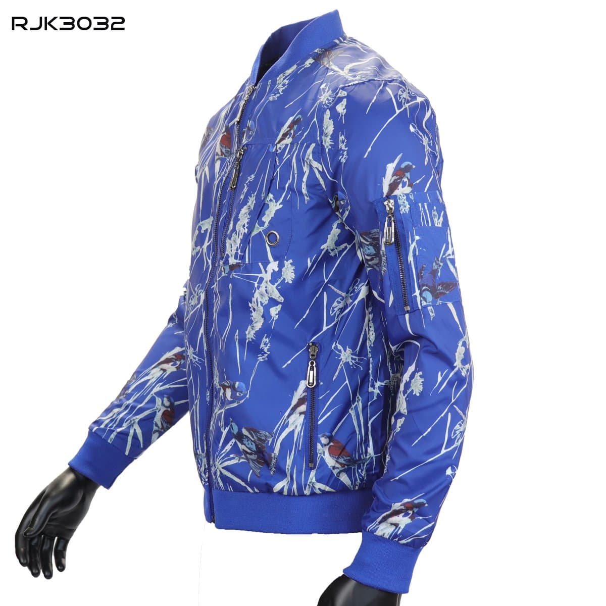 Blue Wind Breaker Spring Jacket By SMASH thumbnail 2