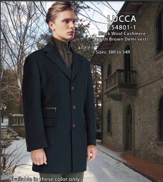 Lucca Navy Jacket by Enzo thumbnail 2