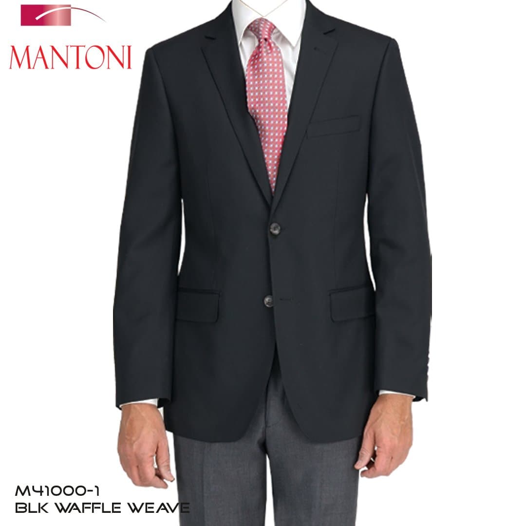 Mantoni Black Wool Blazer