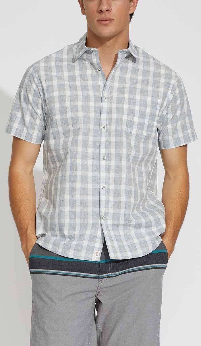 MICROS Toto Grey Short Sleeve Shirt thumbnail 3