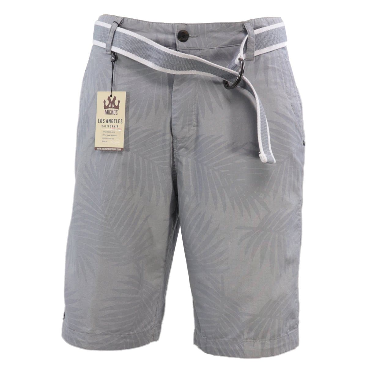 Merric L Grey Shorts by MICROS Los Angeles