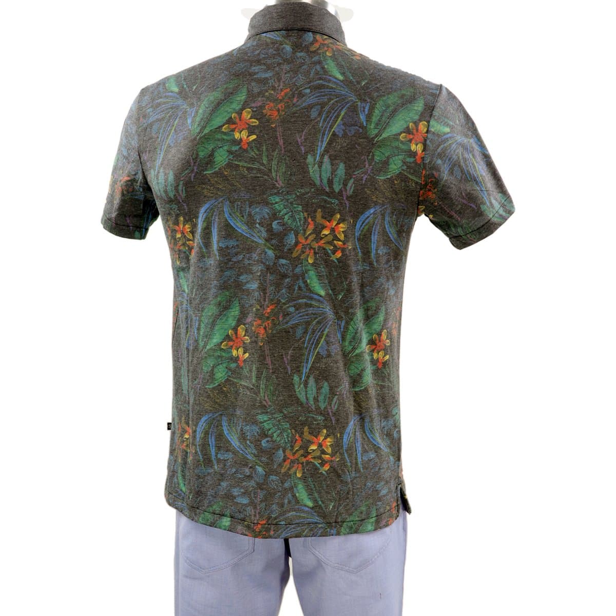 INDIGO Xanadu Black Polo Shirt thumbnail 2