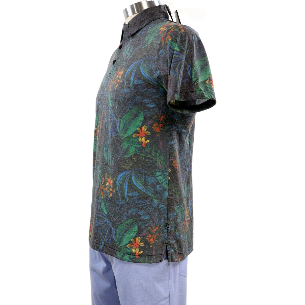 INDIGO Xanadu Black Polo Shirt thumbnail 3