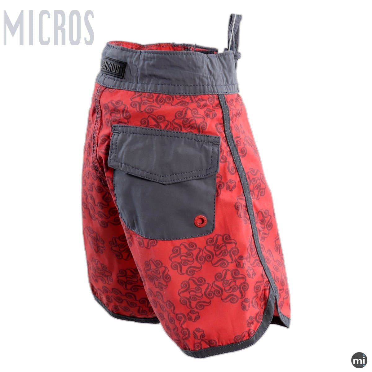 Red Boys Sports Shorts by MICROS thumbnail 2