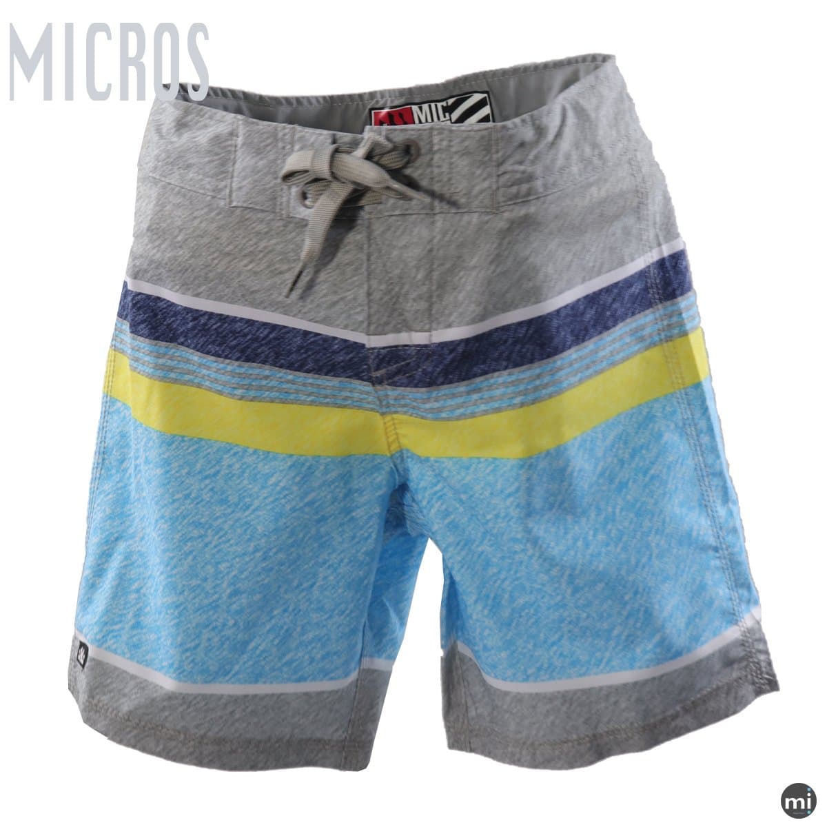 Boys Sports Shorts Turquoise stripe by MICROS