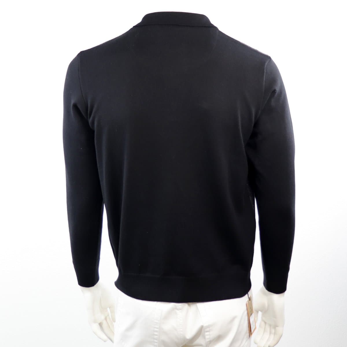 Dino-1 Enzo Long sleeve Polo Shirt Grey/Black thumbnail 2