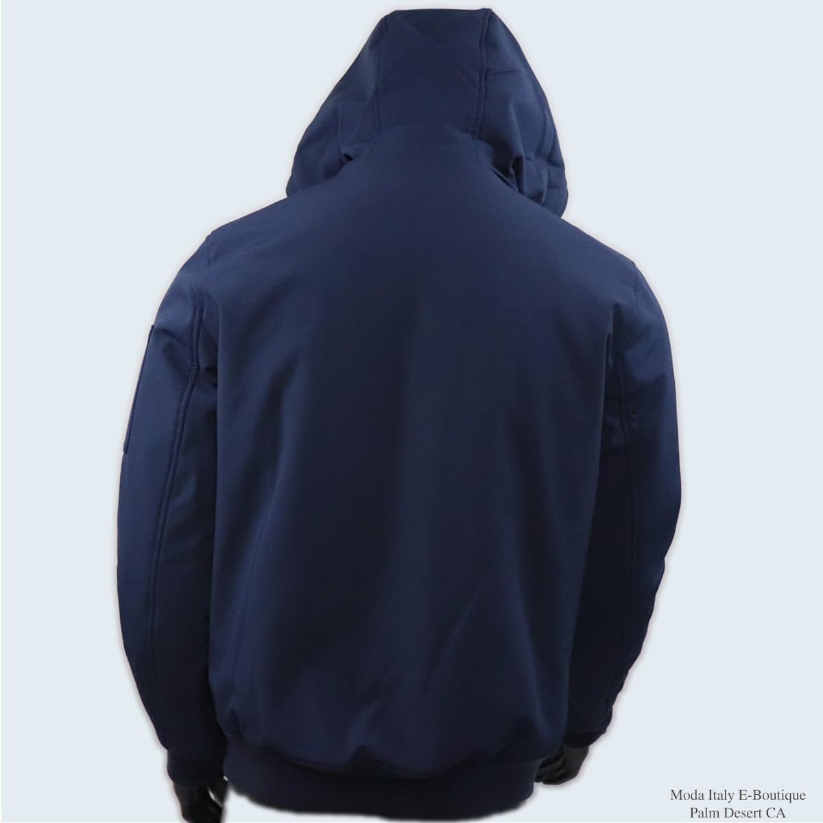 Tommy Hilfiger Men’s Navy Soft Shell Active Filled Bomber Jacket thumbnail 3