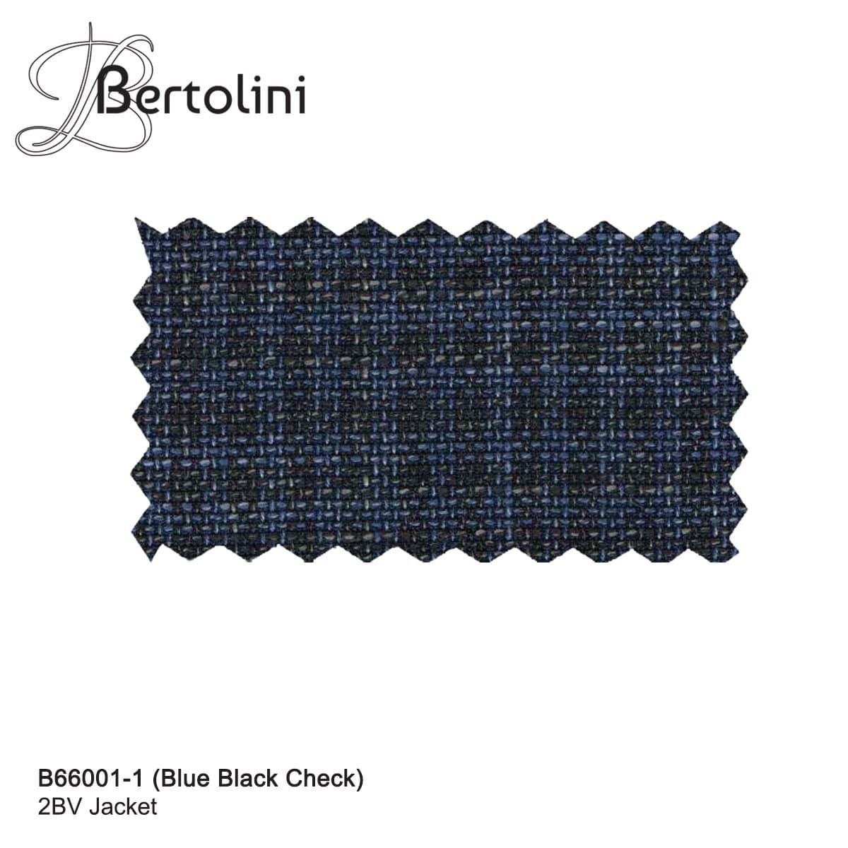 Bertolini Blue Black Check Blazer thumbnail 2